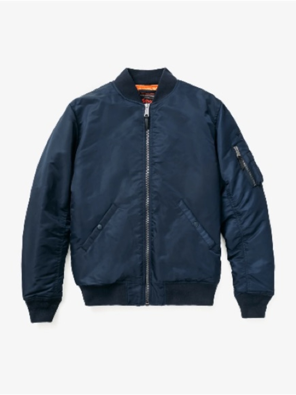 Schott 9628 MA-1 NYLON FLIGHT JACKET men's bomber coat S